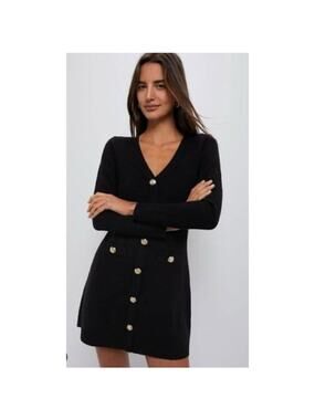hyacinth house black elizabeth knit dress Tuckernuck HYACINTH HOUSE Cream & Black Elizabeth Knit Dress 7